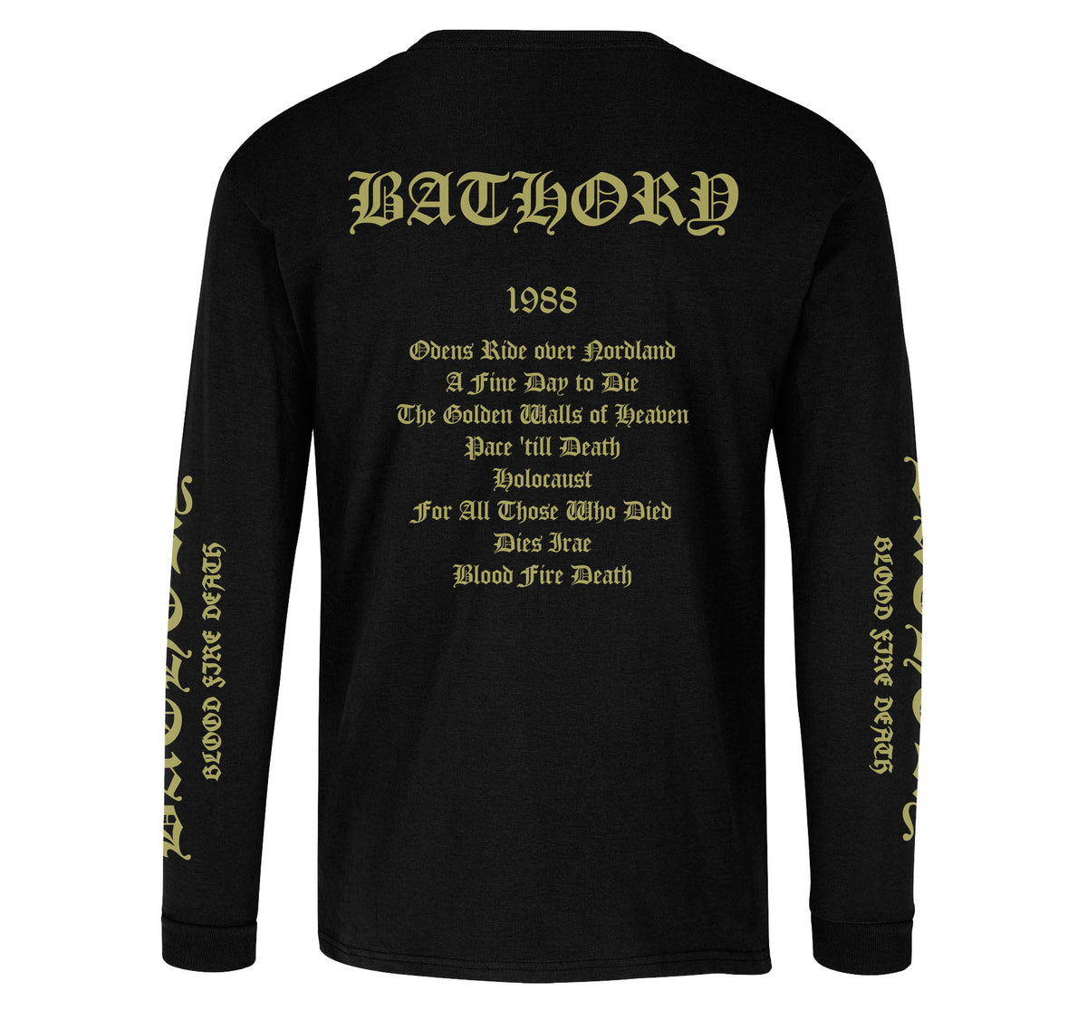 Bathory - Blood Fire Death