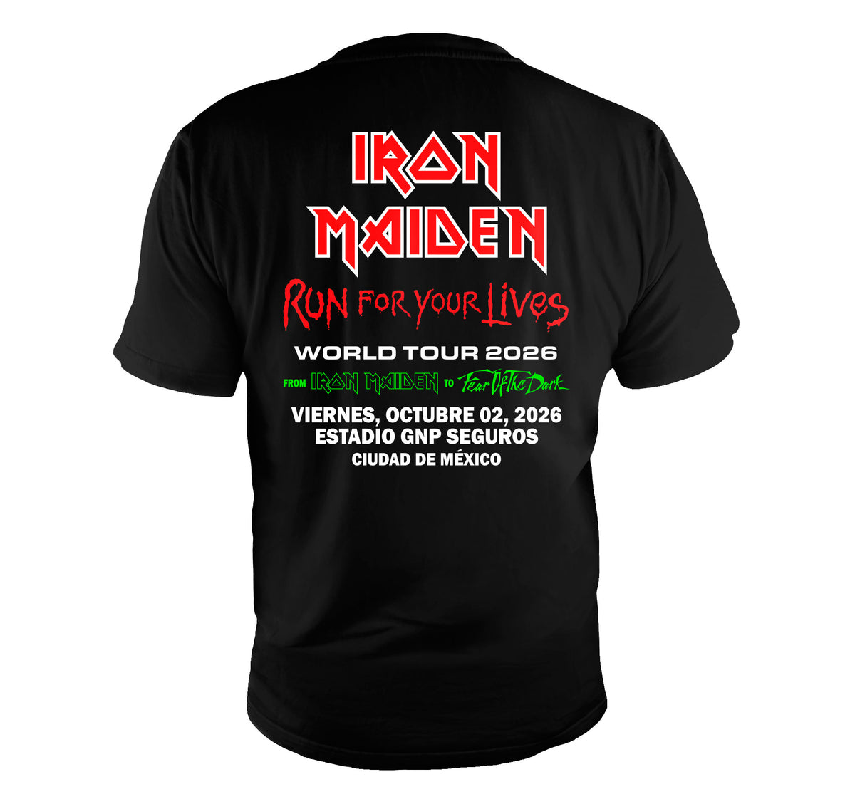 Iron Maiden - Run For Your Lives 2026
