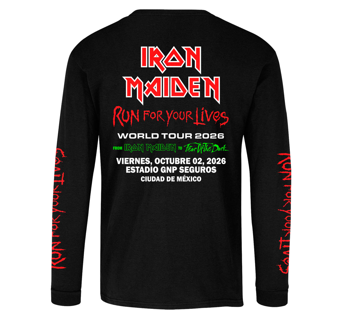 Iron Maiden - Run For Your Lives 2026